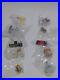 10 miniature Disney Collector Pack Theme Park Series figurines