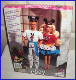 #11459 RARE NRFB Mattel Euro Disney Theme Park Barbie & Ken Giftset