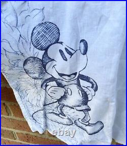 $158 Tommy Bahama Mens Disney Sketched In Leaves Hawaiian L/s Camp Shirt XXL 2xl