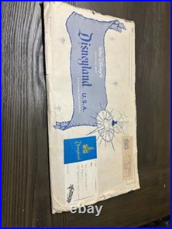 1964 -Disneyland Theme Park Map 30 x 45 Souvenir NO HOLES Clean Org Envelope