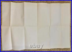 1964 Version-A Disneyland Theme Park Map 30 x 45 Souvenir NO HOLES Clean EXCond