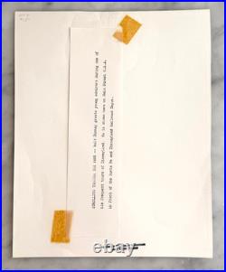 1967 Original WALT DISNEY 8x10 Photo Photograph Disneyland from Disney Archives