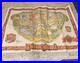 1978 Disneyland MAP Poster Vintage Walt Disney Productions Theme Park California