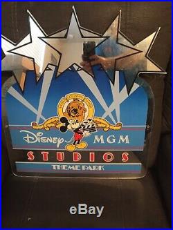 1980'S DISNEY MGM STUDIOS THEME PARK SIGN FROM WALT DISNEY WORLD Prop