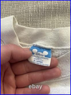 1987 Vintage USA Disney MGM Studios Theme Park Mickey Promo Crewneck Rare XL