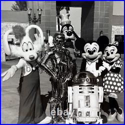 1989 Walt Disney MGM Studios Theme Park R2-D2 C-3PO Micky Minnie Mouse Goofy