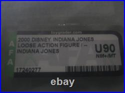 2000 Hasbro Disney Theme Park Indiana Jones (loose) AFA U90 NM+/MT