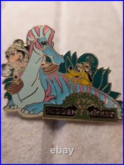 2002 Disney WDW Animal Kingdom Pin Trading Porch Hidden Mickey Pin Dinoland