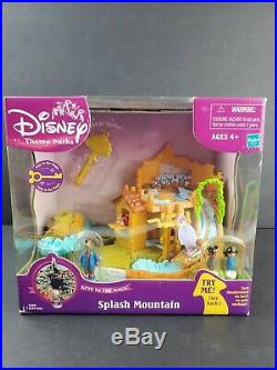 2003 Disney Theme Parks Splash Mountain Playset Mini Figures Keys To Magic Rare