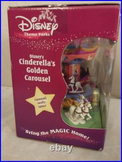 2003 Disney's Theme Parks Cinderella's Golden Carousel Key To Magic PlaysetNEW