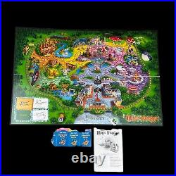 2004 Disney Magic Kingdom Theme Park Board Game Parker Brothers Missing 1 Stand