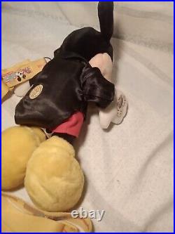 2005 DISNEY PAL MICKEY MOUSE THEME PARK INTERACTIVE 10 PLUSH SpecEd-withStrap