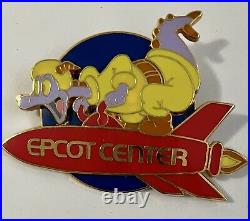 2005 Disney Figment Epcot Center One Little Spark Rocket Jockey Jumbo LE 250 Pin