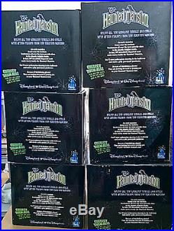 2005 Disney Theme Park Exclusive Haunted Mansion Box Figures Full Set Of 6 MINT