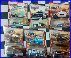 2006 Disney Pixar Cars Movie Disney Theme Park 155 Diecast lot 12 +Car carrier