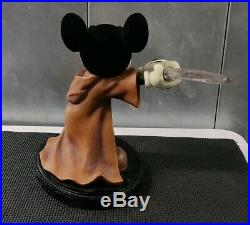 2012 Disney Theme Parks Star Wars Weekends Jedi Mickey Big Fig Statue Base