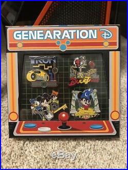 2015 Disney Genearation D Digital Pins Duck Tales Tron Infinity Kingdom Hearts