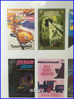2016 Disney Theme Park Attraction Poster 12 Month Calendar 12 x 18 Art