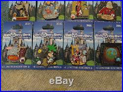 2016 Piece of Walt Disney World History 12 Pin Complete Set/Collection