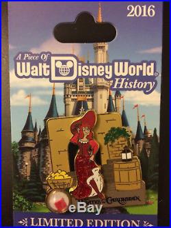2016 Walt Disney World Piece of History Pin Pirates of the Caribbean Red Head
