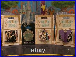 2017 Disney Snow White and the Seven Dwarfs 80th Anniversary 4 Pin Set