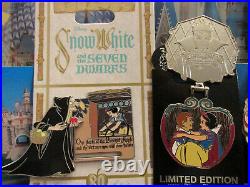2017 Disney Snow White and the Seven Dwarfs 80th Anniversary 4 Pin Set