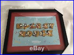 2018 Shanghai Disney Pin Mickey mouse 90th birthday frame Limited EditionLE200