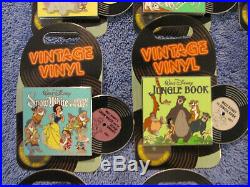 2019 Disney Vintage Vinyl Complete 12 Pin Limited Edition Set / Collection