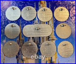 2019 WDW Disney Parks Epcot Center Pavillion Logo Symbols 11 Pin Set LE 1200