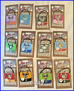 2020 Disney I Collect Complete 12 Pin Series LE 2000