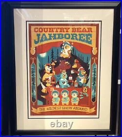 2020 Disney Parks Exclusive Country Bears Jamboree LE Frame GICLEE Perillo 12/95