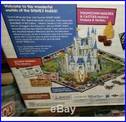 2020 Disney Parks Theme Park Edition Monopoly Game Pop-Up Castle 10% Donated BLM