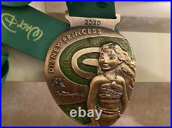 2020 Run Disney Princess Marathon Medals Challenge, Half, 10K & 5K (4 Medals)
