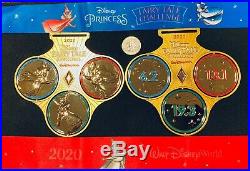 2020 Walt Disney Princess Half Marathon Finisher Medal Set 4 Medals