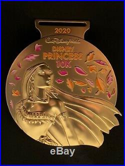2020 Walt Disney Princess Half Marathon Finisher Medal Set 4 Medals