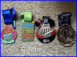 2020 run Disney runDisney Virtual 5k Run Race Medal- 4 Medals + Pin