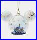 2021 Disney World 50th Anniversary 4 Parks Christmas Ornament Glass New In Hand
