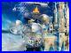 2021 Disney World 50th Anniversary 4 Parks Christmas Ornament Glass New In Hand