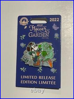 2022 Disney Parks Epcot Flower Garden Festival Limited Passholder 6 Pin Set