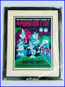 2022 Disney Parks Haunted Mansion Spooky Sounds Frame Giclee Dave Perillo #32
