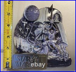 2022 Disney Parks Star Wars 45th Anniversary Vader Limited Edition Jumbo Pin