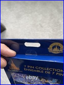 2022 Disney World Animal Kingdom 50th Anniversary 7 Pin Collection Box Set LE