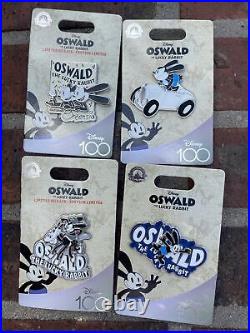 2023 Disney Park Platinum 100 Years Wonder 100th Oswald The Lucky Rabbit Pin Set