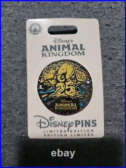 2023 Disney Parks Animal Kingdom 25th Anniversary LE LR Complete Pin Set of 8