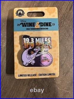 2023 runDisney Wine & Dine Two Course Challenge Figment Pin Set Limited Release