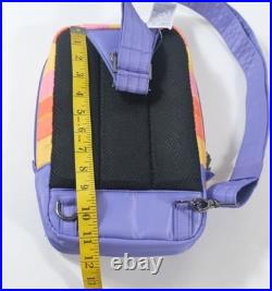 2025 Disney Parks EPCOT Festival Of The Arts Figment Lug Tailback Crossbody Bag