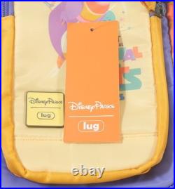 2025 Disney Parks EPCOT Festival Of The Arts Figment Lug Tailback Crossbody Bag