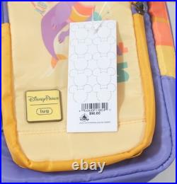 2025 Disney Parks EPCOT Festival Of The Arts Figment Lug Tailback Crossbody Bag
