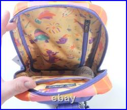 2025 Disney Parks EPCOT Festival Of The Arts Figment Lug Tailback Crossbody Bag