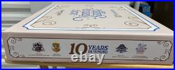 2025 Run Disney Virtual Series 10 Years of Running Complete Set w Ears & Pin